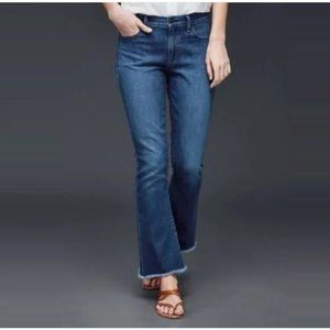 GAP 1969 ORIGINAL SUMMER FLARE med wash jeans 30R